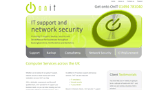 Desktop Screenshot of onit.co.uk